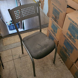 Cadeira Metal Fixa Para Auditório Sala De Espera Refeitório
