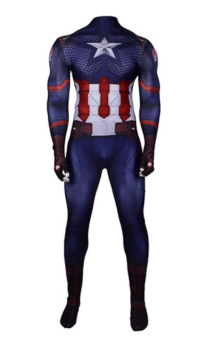 Disfraz De Capitán América Del Superhéroe De Los Vengadores