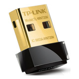 Tp-link, Tarjeta De Red Usb Nano Wifi 150mbps, Tl-wn725n
