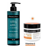 Kit Gel Principia 350ml + Neutrogena Antissinais 100g