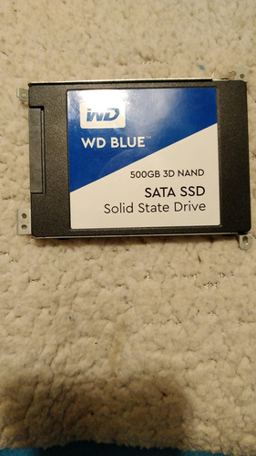 Disco Sólido Ssd Interno Western Digital  500gb Azul