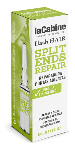 Ampollas Flash Hair Reparadora Puntas Abiertas 1 X 5ml