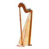 Harpa Instrumento Musical - Modelo Harpa Paraguaia 