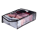 Colmeia Organizadora Gaveta Roupa Premium G G 40x30x10 Cor Vies Preto