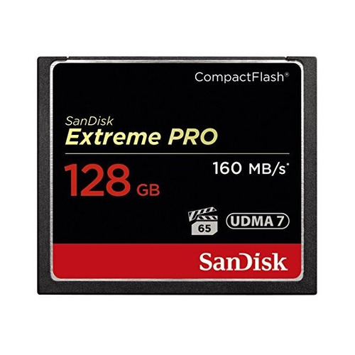 Sandisk Extreme Pro 128 Gb De Memoria Compactflash Tarjeta U
