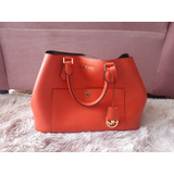 Bolsa Michael Kors Naranja Original 