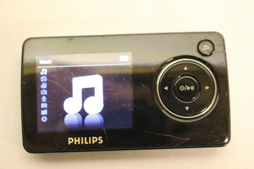 Mp3/mp4 Philips Gogear 4 Gigas Vintage Bateria 100% Original