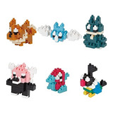 Nanoblock - Set Normal Tipo Pokémon 1, Serie Mininano