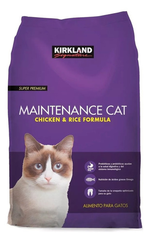 Alimento Gato 25 Lbs Kirkland Super Premium Bolsa Cat 11kg