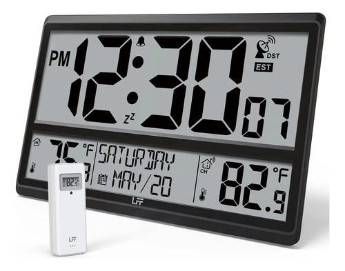 Lff Atomic Clock 4.5  Nmeros, Reloj De Pared Atmica Digital 