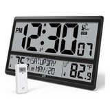 Lff Atomic Clock 4.5  Nmeros, Reloj De Pared Atmica Digital 