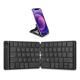 Mini Teclados Inalambricos Plegable Y Portátil Con Bluetooth