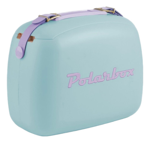 Caixa Térmica Portátil Cooler Polarbox 6l Cores Diversas Cor Azul-celeste