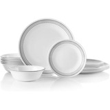 Set Vajilla Corelle Vitrelle 18 Piezas Gris Místico