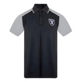 Playera Deportiva Tipo Polo Nfl Las Vegas Raiders Original