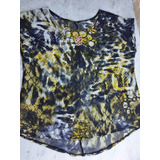 Blusa Gasa Animal Print Tl