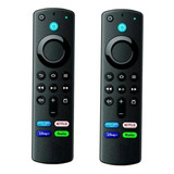 Controle Remoto Comando De Voz Para Fire Tv Kit Com 2 Unid