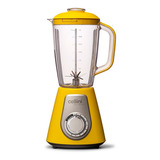 Liquidificador Cellini Super Blender 1000w - 4 Velocidades Cor Amarelo E Cinza Voltagem 127v