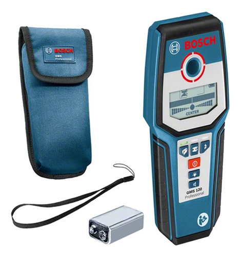 Detector E Scanner De Parede Profissional Bosch Gms120