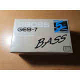 Pedal De Efecto Boss Geb-7 Bass Equalizer By Roland