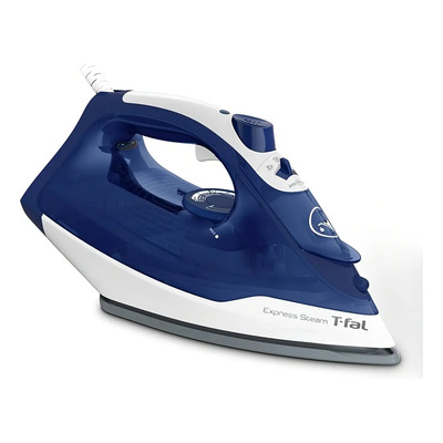 Plancha De Vapor T-fal Express Steam Fv2864 1600 Watts Color Azul marino | Meses sin interés