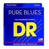 Encordado Bajo Dr Strings Pure Blues Pb-45 Quantum-nickel !!