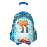 Mochila Osos Escandalosos Carro 3d Primaria We Bare Bears 