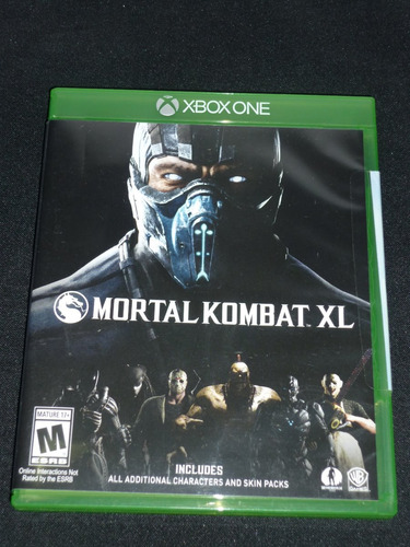 Mortal Kombat Xl Xb One Nuevo Sellado Banda