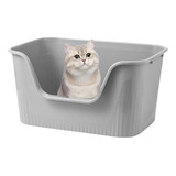 Caja Areneros Baño Sanitario Gatos Grande Pala Xl Sesami