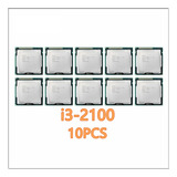 Lote 10 Procesadores Core I3 2100 Socket 1155