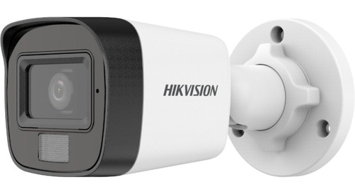 Cámara Seguridad Hikvision Bullet 2mp 2.8mm Audio Dual Light