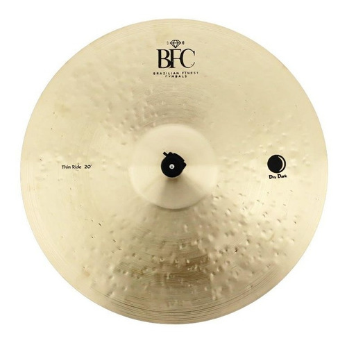 Ride Bfc Brazilian Finest Cymbals Dry Dark Thin 20¨ Ddtr20 