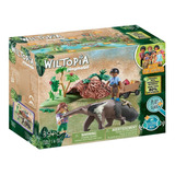 Playmobil Wiltopia - Cuidado Del Oso Hormiguero 