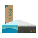 Colchon En Caja Koena Waves Individual Memory Foam 3 Capas