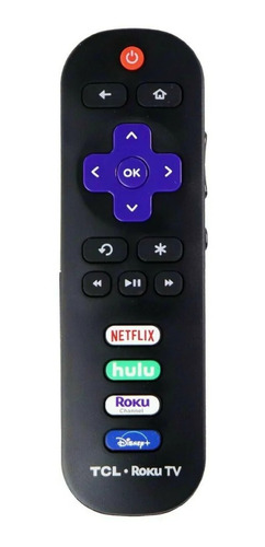 Control Remoto Roku Original Tcl Rc280 Disney Netflix Hulu R