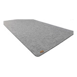 Mouse Pad Fieltro Premium Manta Grande Notebook Mac Pc 