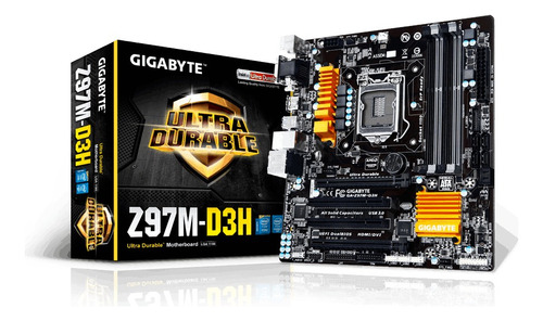 Motherboard Gigabyte Z97m-d3h Impecable Con Caja Original