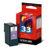 Tinta Lexmark 33 Color Original