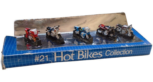 Micro Machines #21 Hot Bike Collection Set De 5 Motocicletas