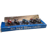 Micro Machines #21 Hot Bike Collection Set De 5 Motocicletas