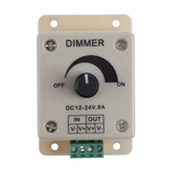 Dimmer Regulador De Tensão Led 12v A 24v 8a.