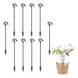 10 Anillos De Soporte Para Plantas En Forma De Jaula Para Ta