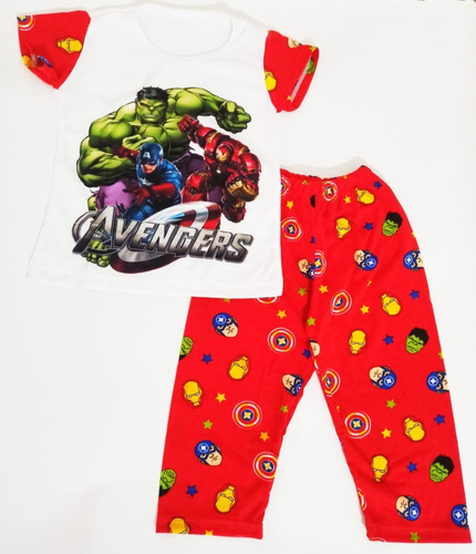 Pijamas Para Niños De Superman, Spider-man, Cars Y Mas - H