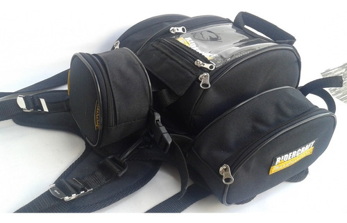 Bolso Tanque Moto Ridercraft 14 L Transform Mochila 5 Piezas