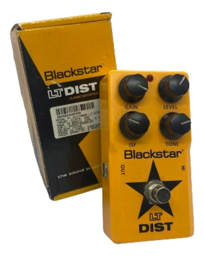 Pedal Blackstar Lt Dist Classic Distortion - Fotos Reais!