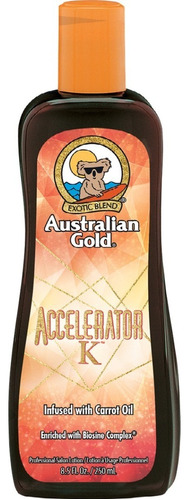 Australian Gold Accelerator K Bronceador Con Triple Caroteno