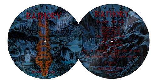 Lp-bathory-blood On Ice.(picture Lacrado,novo E Limitado)!