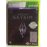 Jogo The Elder Scrolls V Skyrim Original Xbox 360 Físico. 