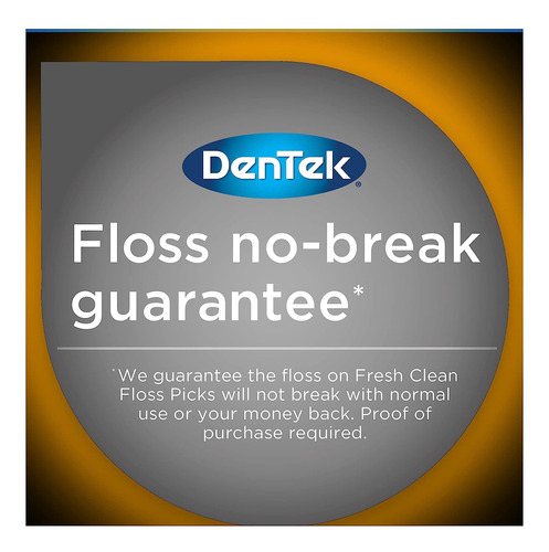Dentek Complete Clean Clean Fácil Picks De Hilo Dental, Sin