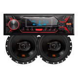 Combo Stereo Bt Mp3 Xline 720s + Parlantes Jbl Flex 6 